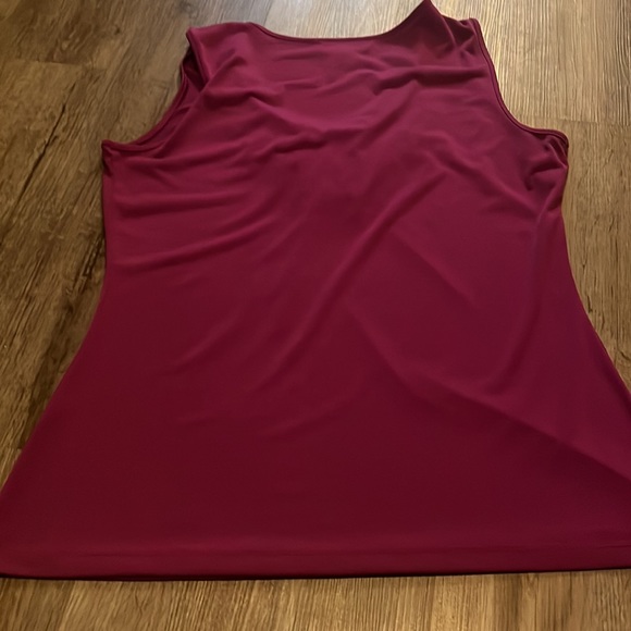 Vintage Suzie Large | Ruffle | Large Womens Tank Blouse - Picture 3 of 5